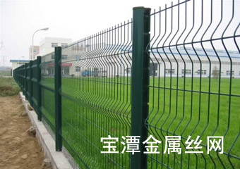桃型柱護欄網