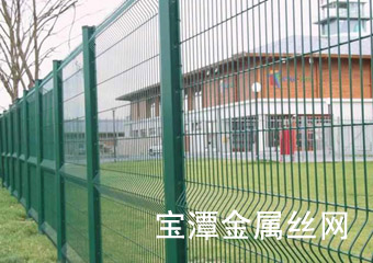 桃型柱護欄網